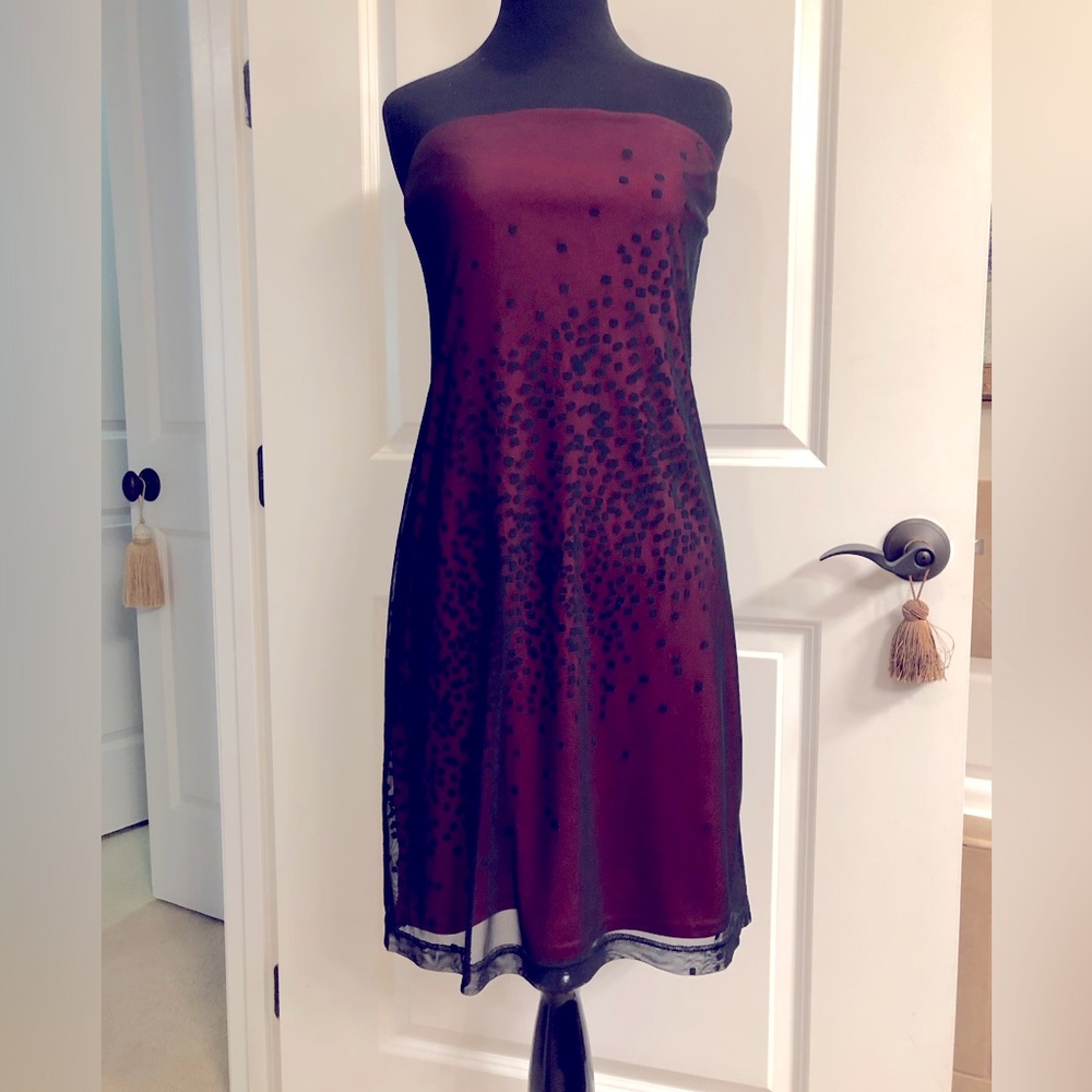 Express World Brand Strapless Dress